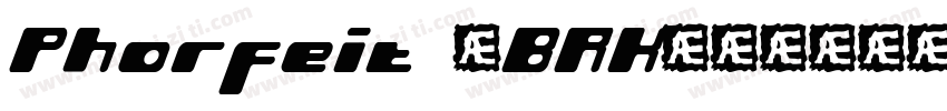 Phorfeit (BRK)字体转换